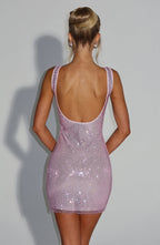 Petra Mini Dress - Pink - Napalia