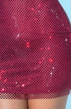 Petra Mini Dress - Wine - Napalia