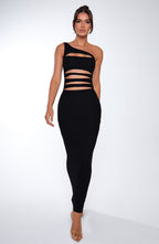 Phoenix Maxi Dress - Black - Napalia