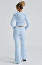 Portia Knit Pants - Baby Blue - Napalia