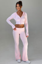 Portia Knit Pants - Pink - Napalia