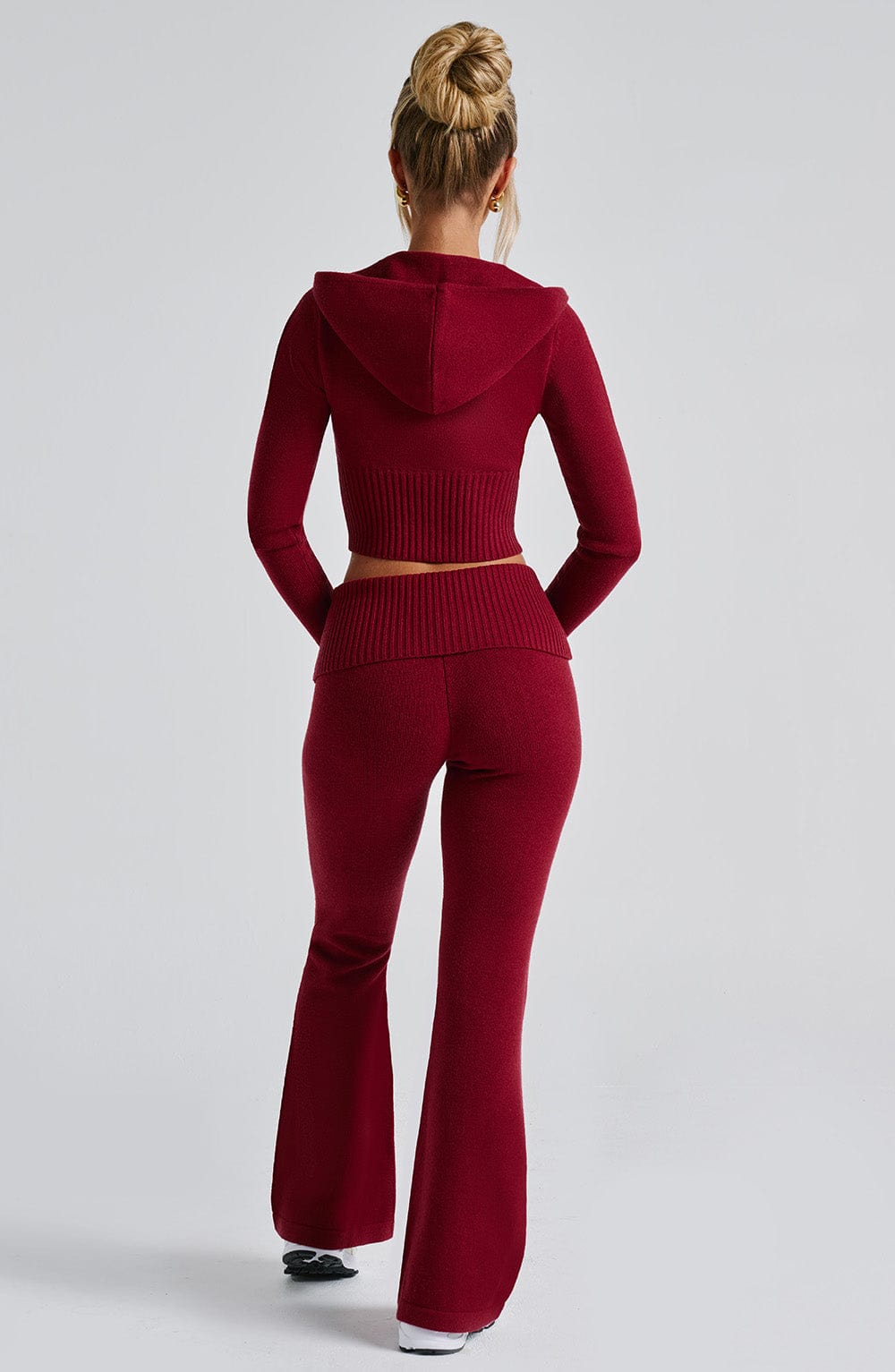 Portia Knit Pants - Red - Napalia
