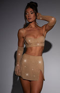 Posie Top - Gold Sparkle - Napalia