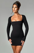 Priya Mini Dress - Black - Napalia
