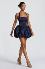 Prudence Mini Dress - Navy - Napalia