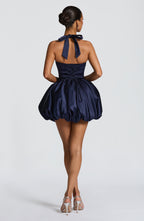 Prudence Mini Dress - Navy - Napalia