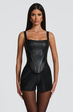 Raisa Corset - Black - Napalia