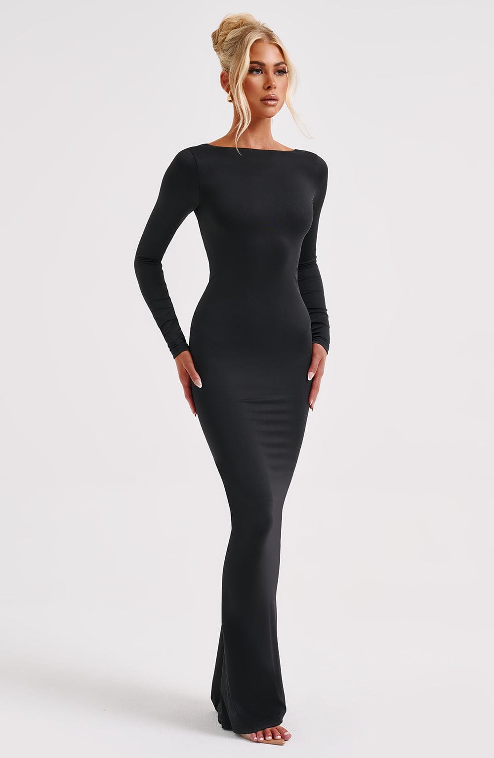 Rameesha Maxi Dress - Black - Napalia