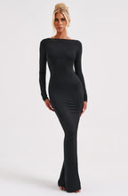 Rameesha Maxi Dress - Black - Napalia