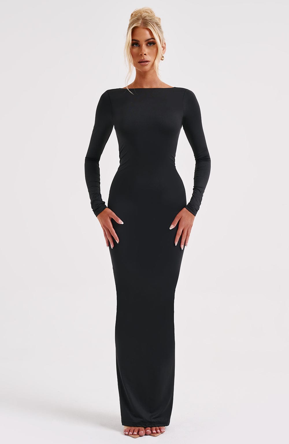 Rameesha Maxi Dress - Black - Napalia