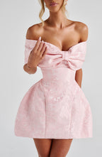 Raquel Mini Dress - Blush - Napalia