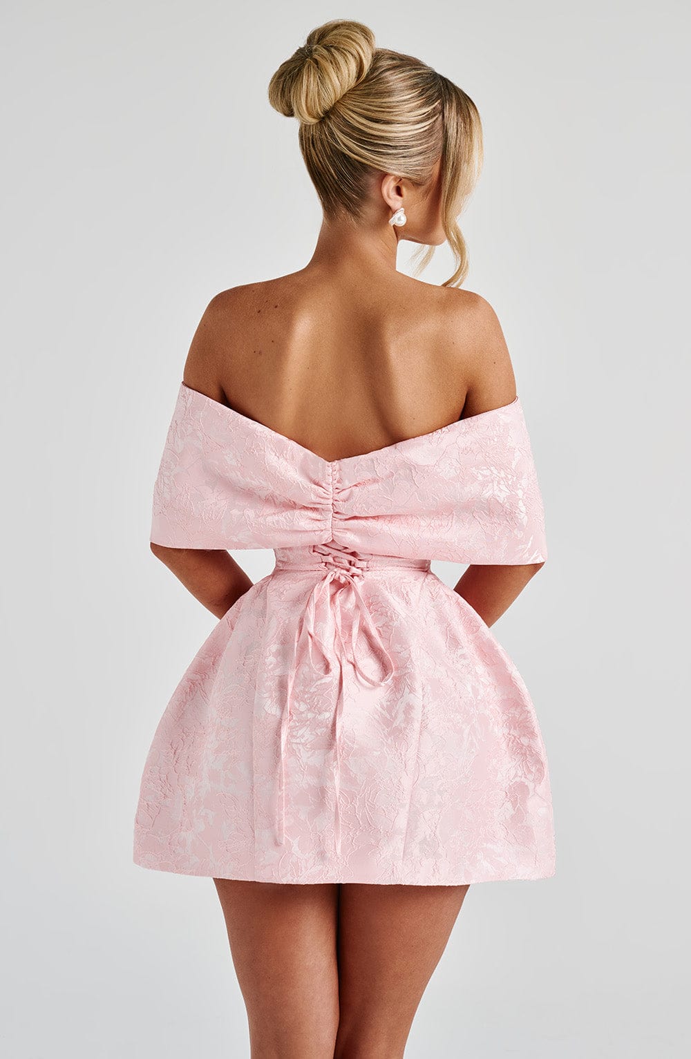 Raquel Mini Dress - Blush - Napalia