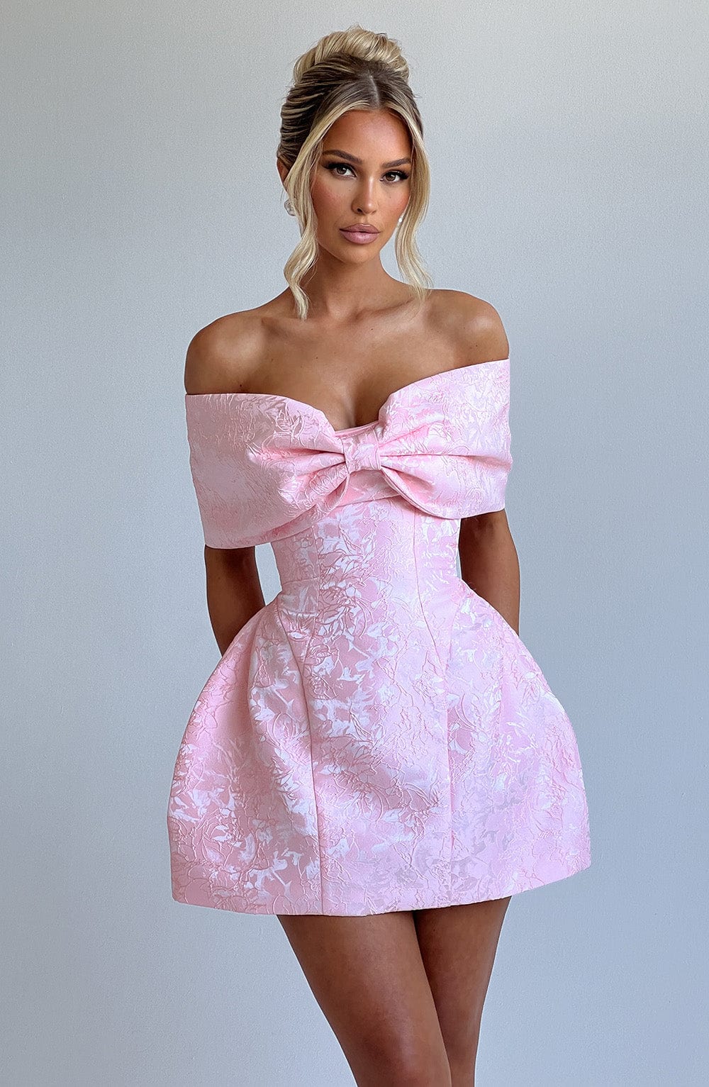Raquel Mini Dress - Blush - Napalia