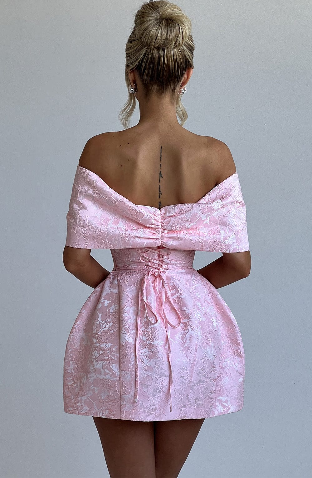 Raquel Mini Dress - Blush - Napalia