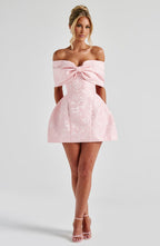 Raquel Mini Dress - Blush - Napalia