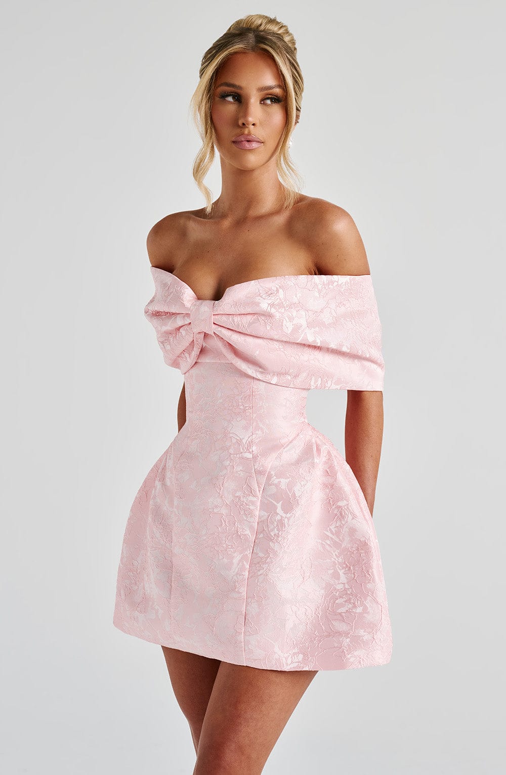Raquel Mini Dress - Blush - Napalia