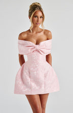 Raquel Mini Dress - Blush - Napalia