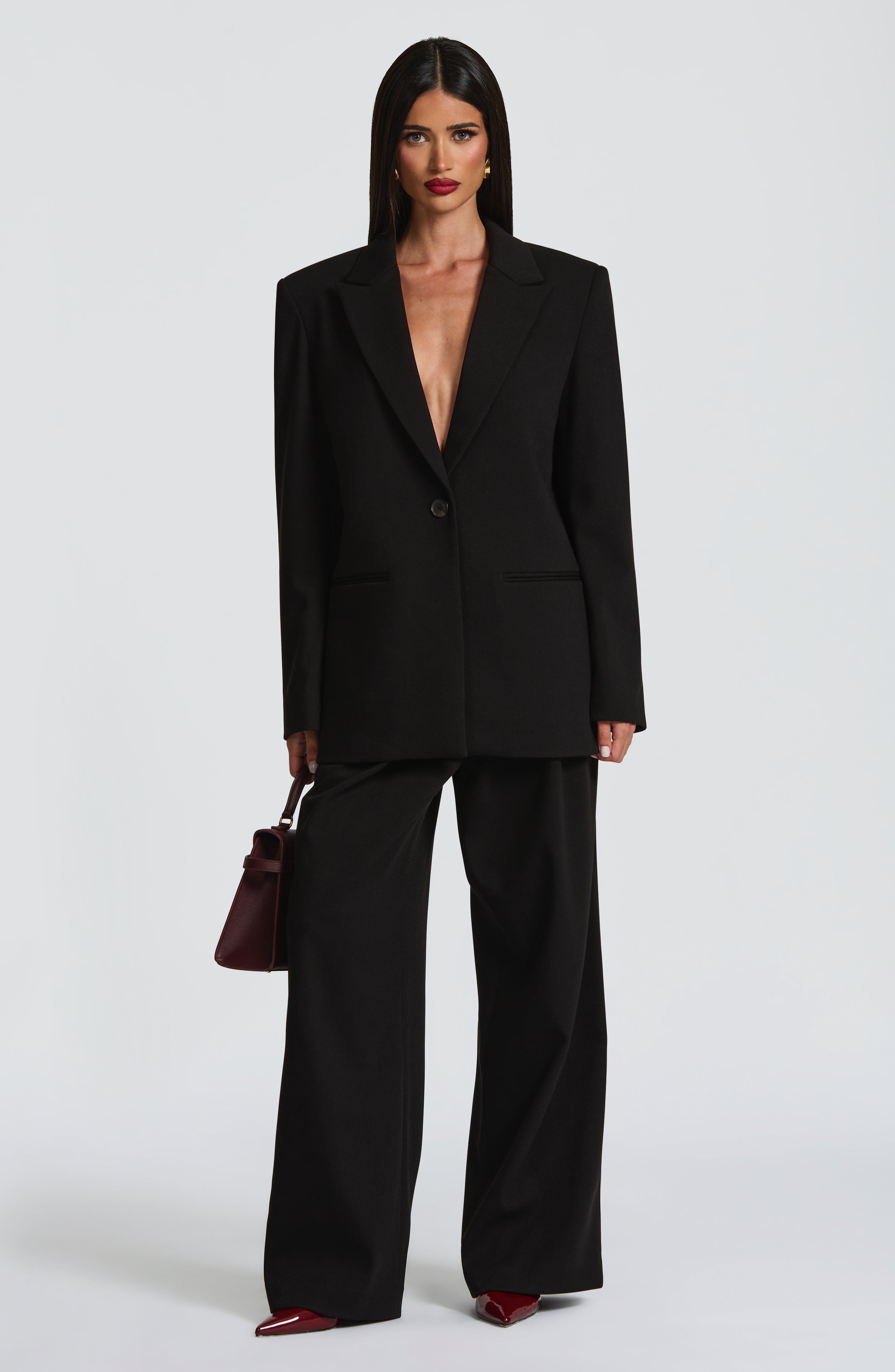 Reece Blazer - Black - Napalia
