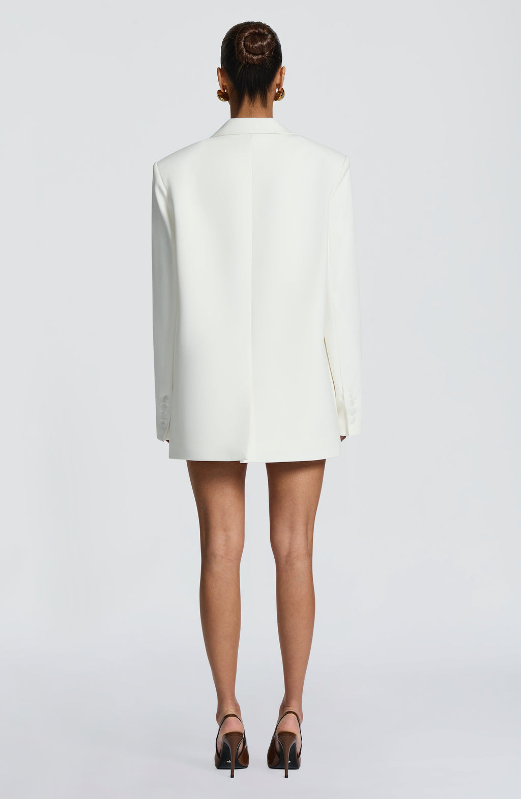 Reece Blazer - Ivory - Napalia