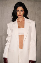 Reece Blazer - Ivory - Napalia