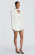 Reece Blazer - Ivory - Napalia