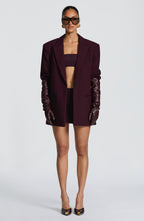 Reece Blazer - Plum - Napalia