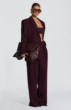 Reece Blazer - Plum - Napalia