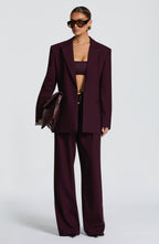 Reece Blazer - Plum - Napalia