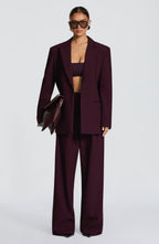 Reece Blazer - Plum - Napalia
