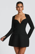 Regina Mini Dress - Black - Napalia