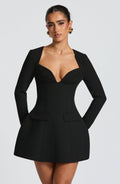 Regina Mini Dress - Black - Napalia