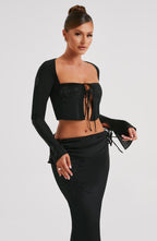 Reo Top - Black - Napalia