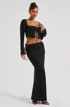 Reo Top - Black - Napalia