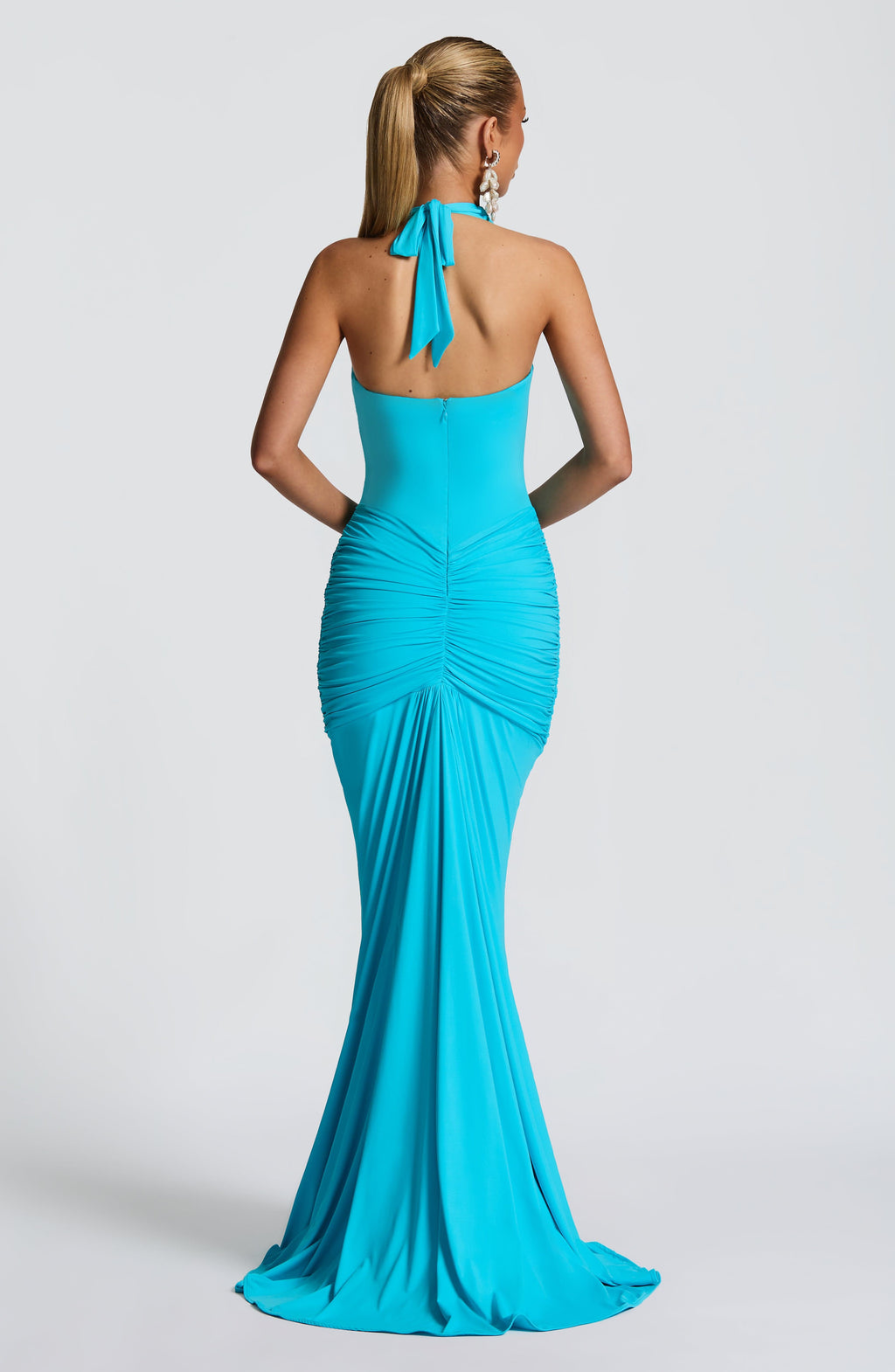 Rosetta Maxi Dress - Aqua - Napalia