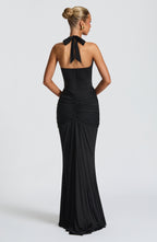 Rosetta Maxi Dress - Black - Napalia