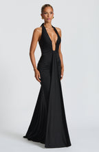 Rosetta Maxi Dress - Black - Napalia