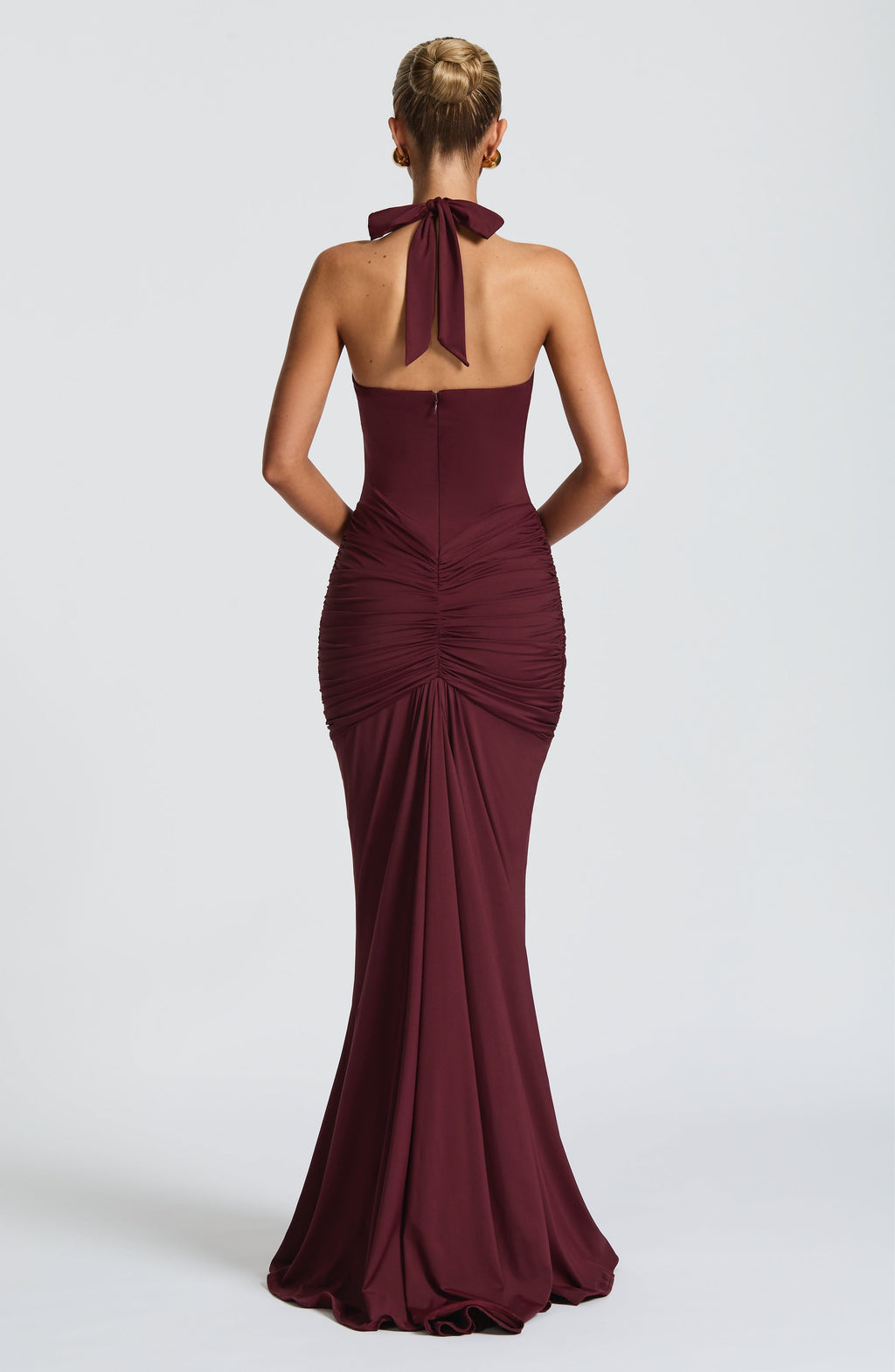 Rosetta Maxi Dress - Cherry Lacquer - Napalia