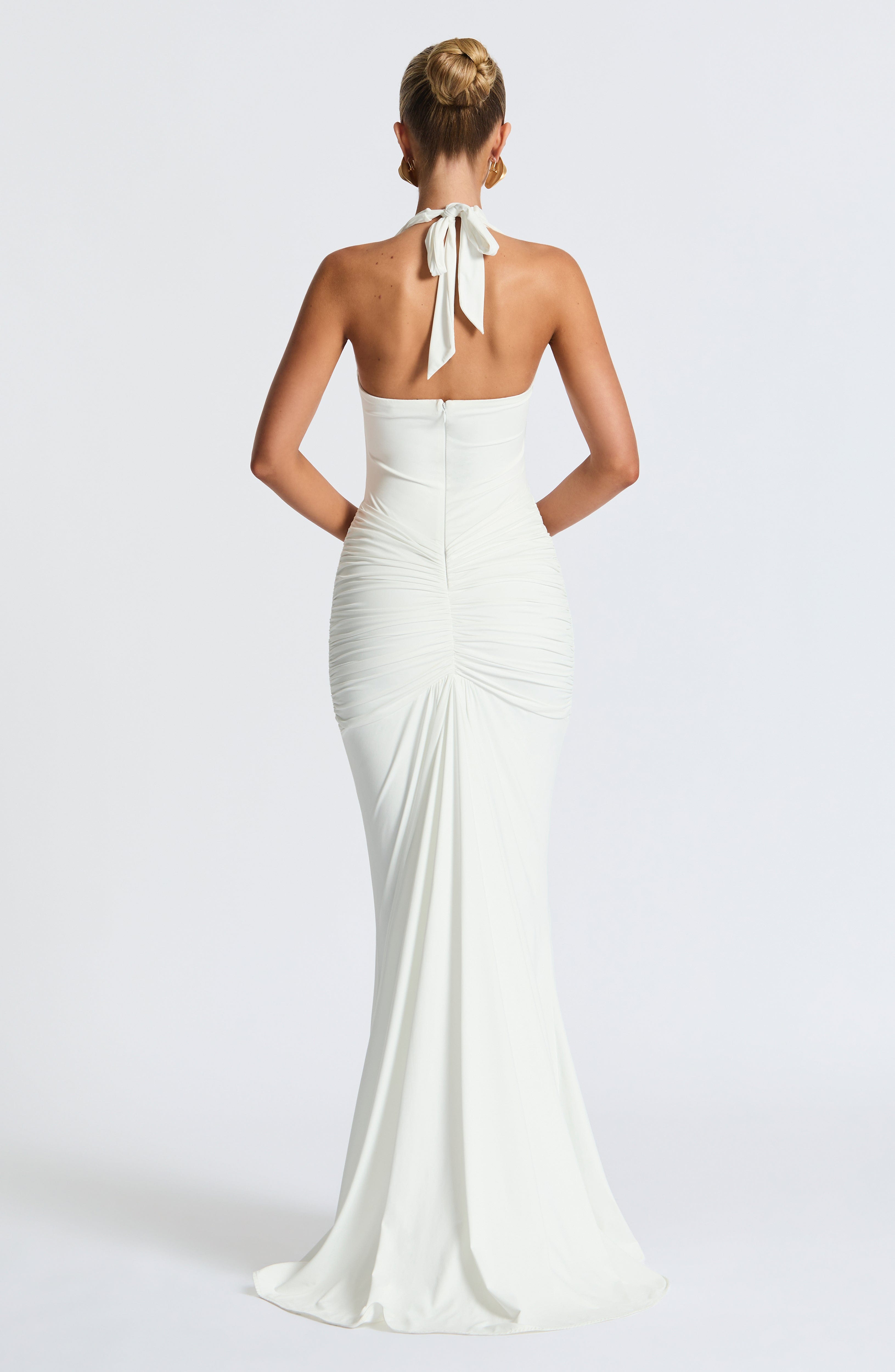 Rosetta Maxi Dress - White - Napalia