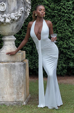 Rosetta Maxi Dress - White - Napalia
