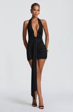 Rosetta Mini Dress - Black - Napalia