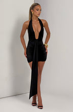 Rosetta Mini Dress - Black - Napalia