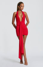 Rosetta Mini Dress - Red - Napalia