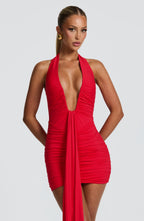 Rosetta Mini Dress - Red - Napalia