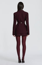Rowena Blazer - Plum - Napalia