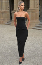 Roxanne Midaxi Dress - Black - Napalia