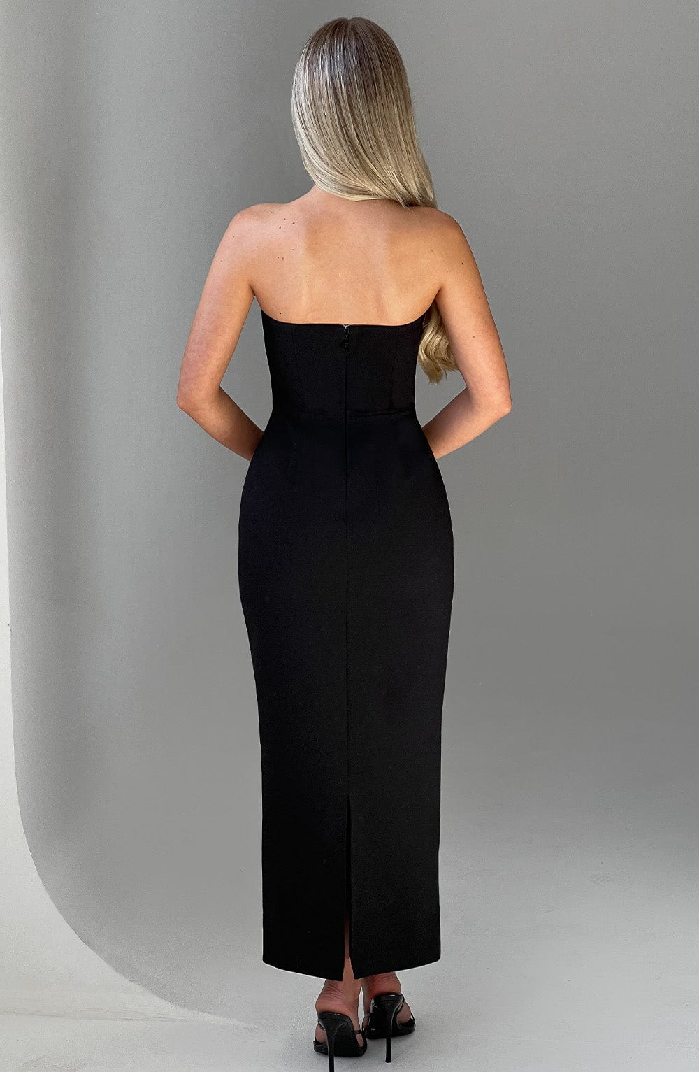 Roxanne Midaxi Dress - Black - Napalia