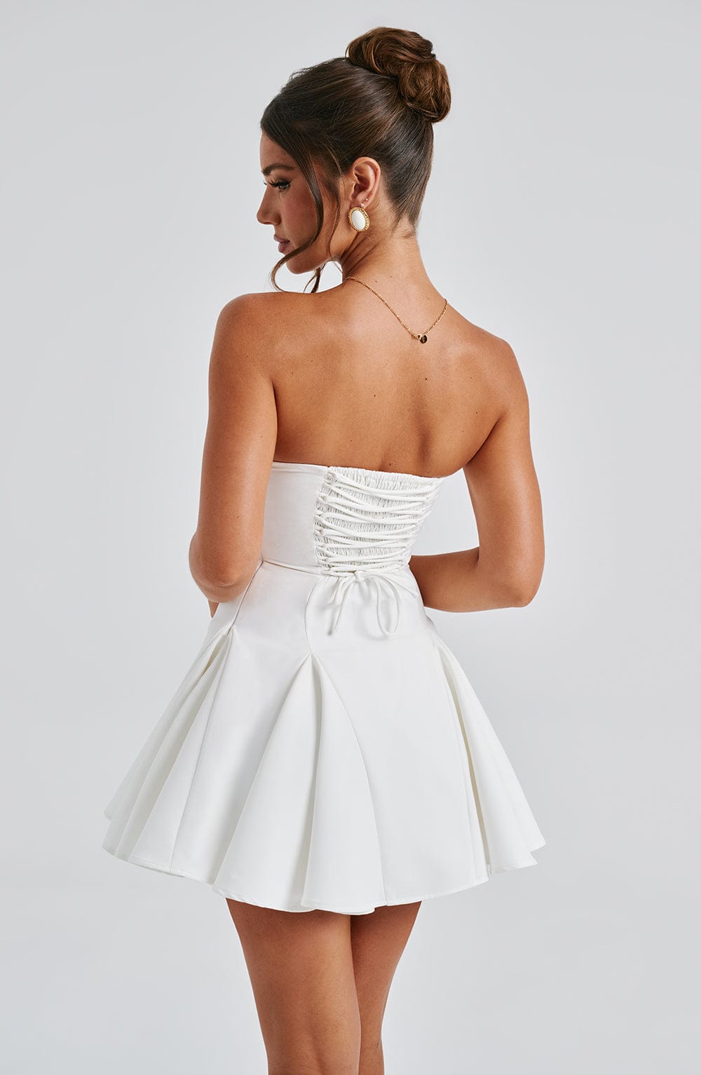Ruby Playsuit - Ivory - Napalia