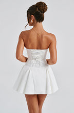 Ruby Playsuit - Ivory - Napalia