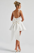 Rue Mini Dress - Ivory - Napalia