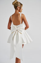 Rue Mini Dress - Ivory - Napalia
